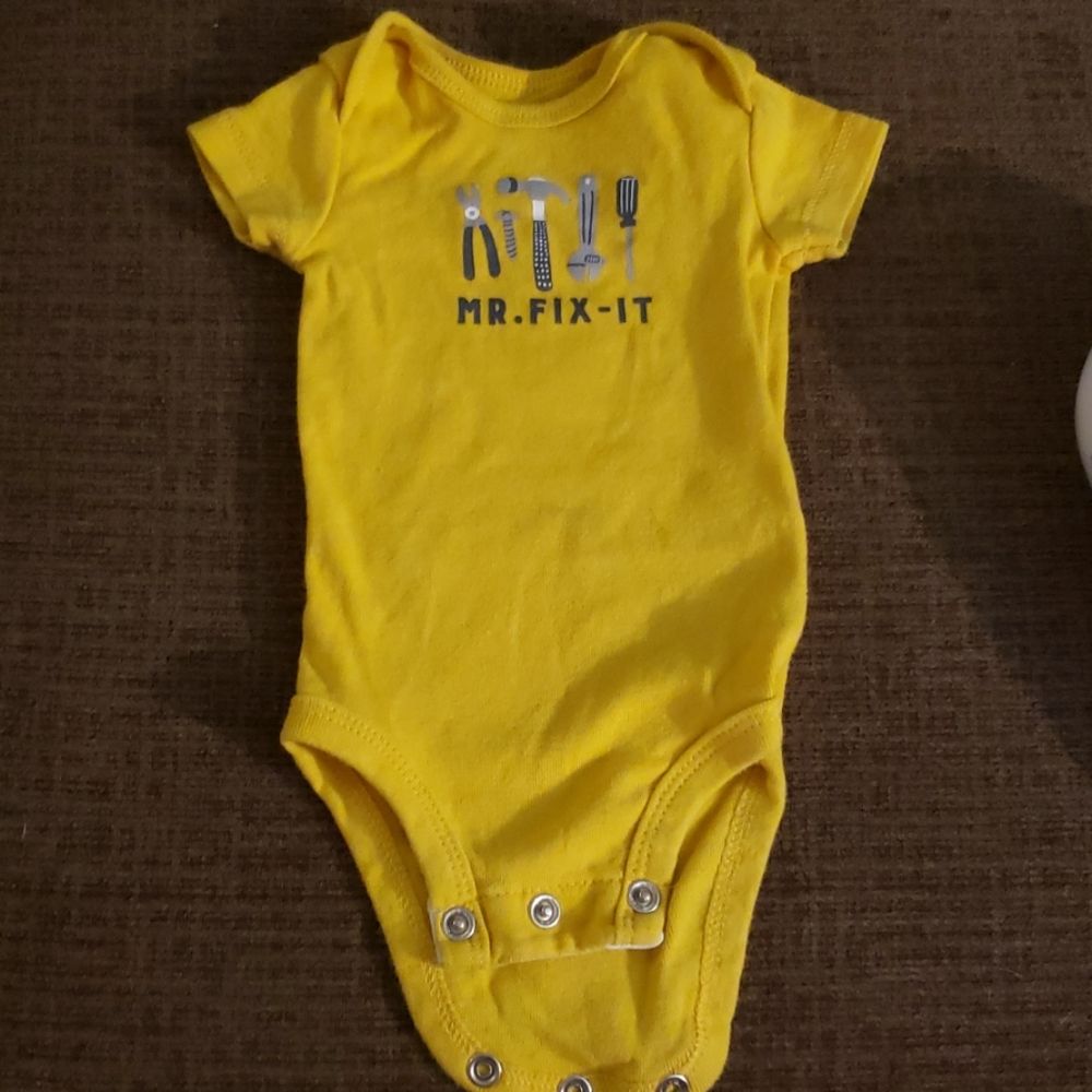 Mr. Fix-it onesie NB